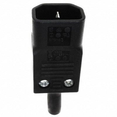 PX0686 by Bulgin - PWR ENT PLUG IEC320-2-2E STR SCR