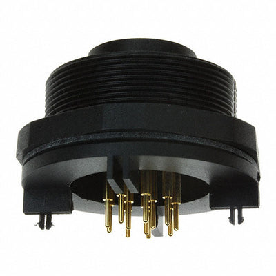 PX0707/P/12 by Bulgin - CONNECTOR RECPT MALE 12POS GOLD SOLDER