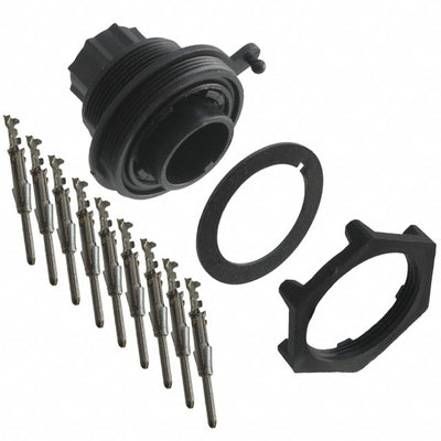PX0727/P by Bulgin - CONNECTOR RECPT MALE 9POS TIN CRIMP