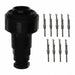 PX0728/P by Bulgin - CONNECTOR PLUG MALE 9POS TIN CRIMP