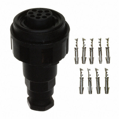 PX0728/S by Bulgin - CONNECTOR PLUG FMALE 9POS TIN CRIMP