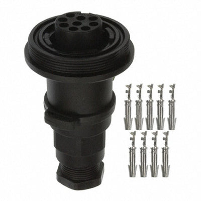 PX0729/S by Bulgin - CONNECTOR RECPT FMALE 9POS TIN CRIMP