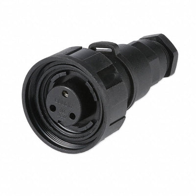 PX0731/S/07 by Bulgin - CONNECTOR PLUG FMALE 3P NICKEL SCREW