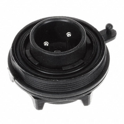PX0735/P by Bulgin - CONNECTOR RECPT MALE 2POS NICKEL SCREW