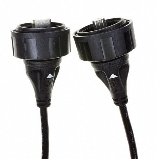 PX0841/AB/5M00 by Bulgin - CABLE USB2.0 A PLUG-B PLUG W/COUPL