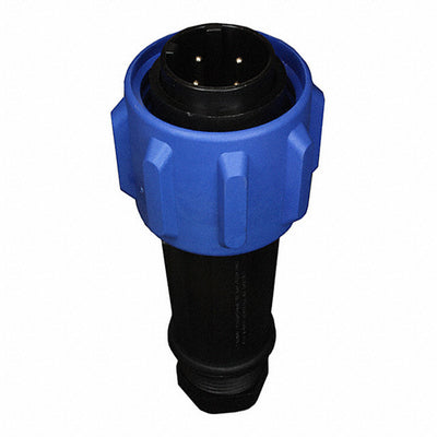 PX0911/04/P by Bulgin - CONNECTOR PLUG MALE 4POS NICKEL SCREW