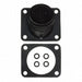 PX0941/02/P by Bulgin - CONNECTOR RECPT MALE 2POS NICKEL SCREW