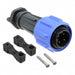PXA911/04/P by Bulgin - CONNECTOR PLUG MALE 4POS NICKEL SCREW