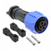 PXA911/04/S by Bulgin - CONNECTOR PLUG FMALE 4P NICKEL SCREW