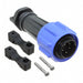 PXA911/05/P by Bulgin - CONNECTOR PLUG MALE 5POS NICKEL SCREW