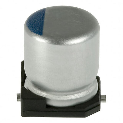 APXC6R3ARA101ME60G by Chemi-Con - ALUMIN CAP POLY 100UF 20% 6.3V SMD