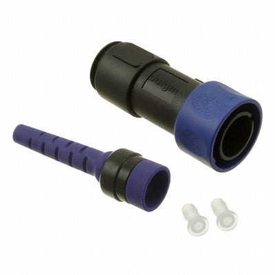 PXF4050 by Bulgin - CONNECTOR FBR OPTIC PLUG HSG FOR LC