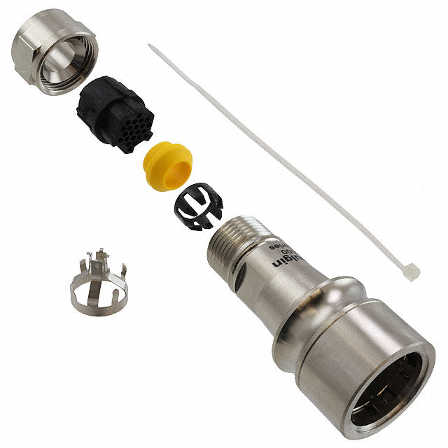 PXM6010/22P/CR/0910/SN by Bulgin - CONNECTOR PLG HSG MALE 22POS INLINE