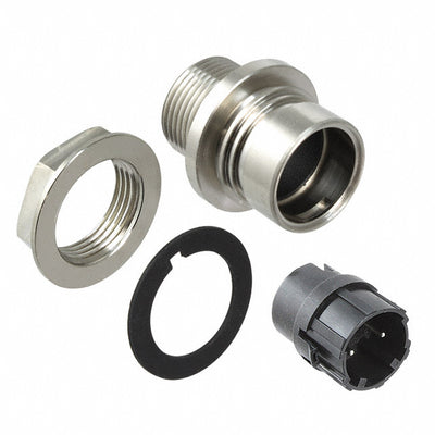 PXM6012/02P/ST by Bulgin - CONNECTOR PLUG MALE 2POS NICKEL SCREW