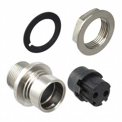 PXM6012/02S/ST by Bulgin - CONNECTOR PLUG FMALE 2P NICKEL SCREW