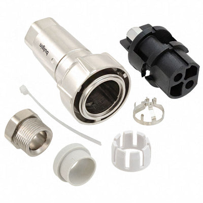 PXM7010/02S/ST/1315/SN by Bulgin - CONNECTOR PLUG FMALE 2P NICKEL SCREW
