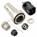 PXM7010/03P/ST/0911/SN by Bulgin - CONNECTOR PLUG MALE 3POS NICKEL SCREW