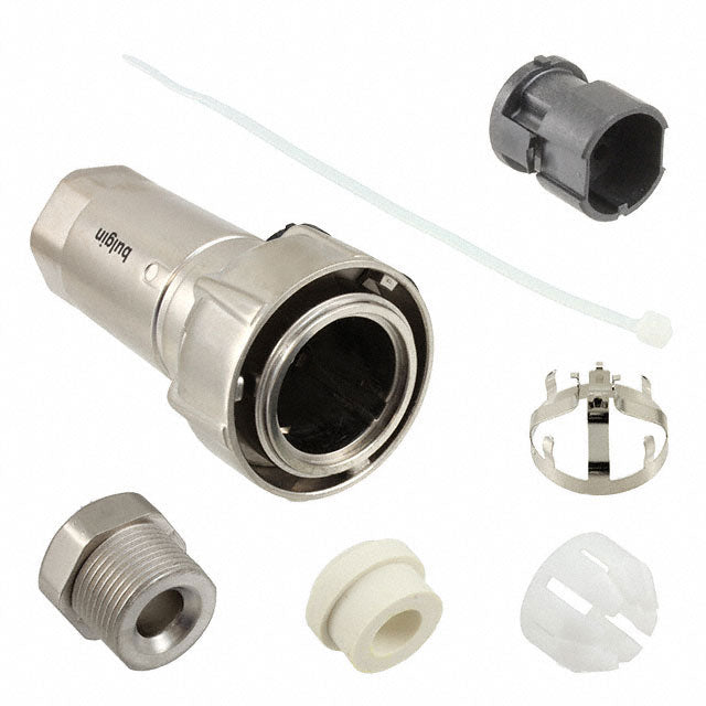 PXM7010/10P/CR/0709/SN by Bulgin - CONNECTOR PLG HSG MALE 10POS INLINE