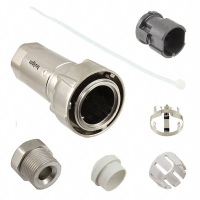 PXM7010/10P/CR/1113/SN by Bulgin - CONNECTOR PLG HSG MALE 10POS INLINE