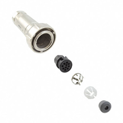 PXM7010/10S/CR/0507/SN by Bulgin - CONNECTOR PLG HSG FMALE 10POS INLINE