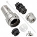 PXM7011/06S/ST/0507/SN by Bulgin - CONNECTOR RECPT FMALE 6P NICKEL SCREW