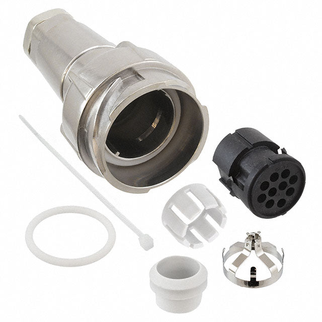 PXM7011/10P/CR/1315/SN by Bulgin - CONNECTOR RECPT HSG MALE 10POS INLINE