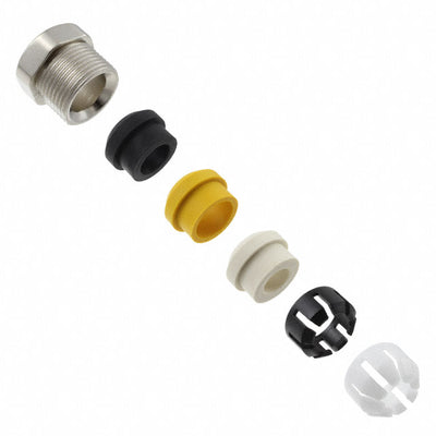 PXM7088/0713 by Bulgin - CONNECTOR CABLE GLAND SET BLK/WHT/YLW