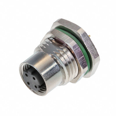 PXMBNI12RPF04DPCM16 by Bulgin - CONNECTOR PLUG FMALE 4POS GOLD SOLDER
