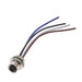 PXMBNI12RPF04TFLM16001 by Bulgin - CONNECTOR PLUG FMALE 4P WIRE LEAD
