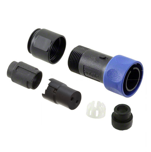 PXP4010/02S/6570 by Bulgin - CONNECTOR PLG HSG FMALE 2POS INLINE