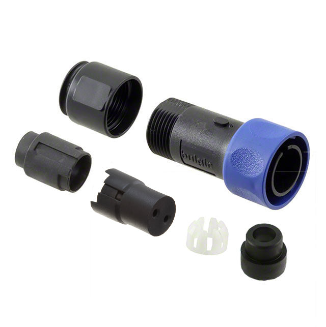 PXP4010/02S/6570 by Bulgin - CONNECTOR PLG HSG FMALE 2POS INLINE