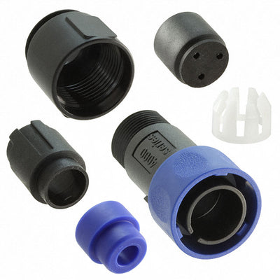 PXP4010/03P/5560 by Bulgin - CONNECTOR PLUG HSG MALE 3POS INLINE