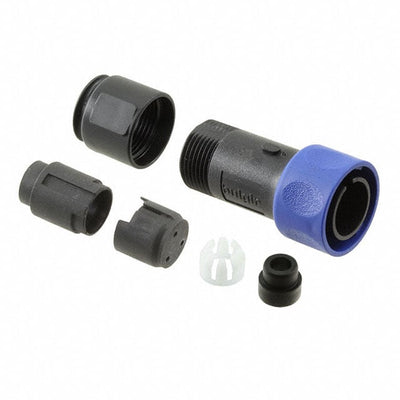 PXP4010/08S/6570 by Bulgin - CONNECTOR PLG HSG FMALE 8POS INLINE