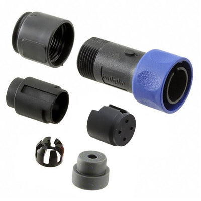 PXP4010/04P/3540 by Bulgin - CONNECTOR PLUG HSG MALE 4POS INLINE