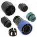 PXP4010/04P/4045 by Bulgin - CONNECTOR PLUG HSG MALE 4POS INLINE