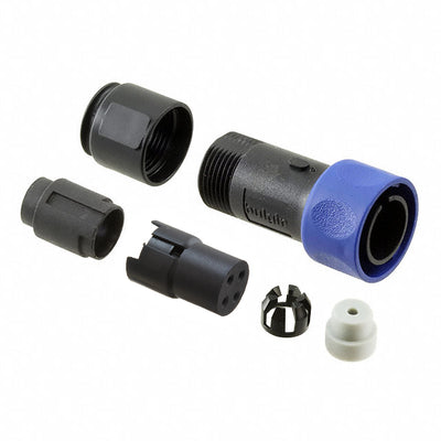PXP4010/04S/3035 by Bulgin - CONNECTOR PLG HSG FMALE 4POS INLINE
