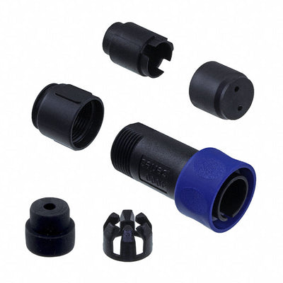 PXP4010/06P/3540 by Bulgin - CONNECTOR PLUG HSG MALE 6POS INLINE