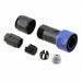 PXP4010/08P/3035 by Bulgin - CONNECTOR PLUG HSG MALE 8POS INLINE