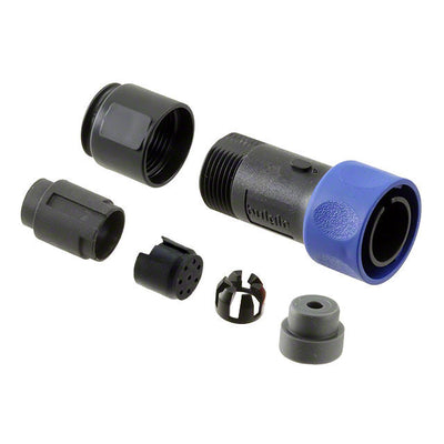 PXP4010/08P/3540 by Bulgin - CONNECTOR PLUG HSG MALE 8POS INLINE