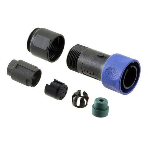 PXP4010/08P/4045 by Bulgin - CONNECTOR PLUG HSG MALE 8POS INLINE