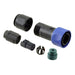 PXP4010/08S/4550 by Bulgin - CONNECTOR PLG HSG FMALE 8POS INLINE