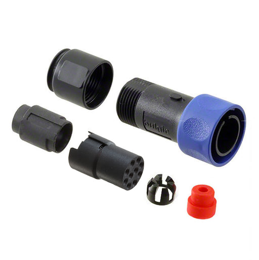 PXP4010/10S/4550 by Bulgin - CONNECTOR PLG HSG FMALE 10POS INLINE