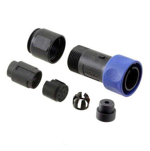 PXP4010/12P/3540 by Bulgin - CONNECTOR PLG HSG MALE 12POS INLINE