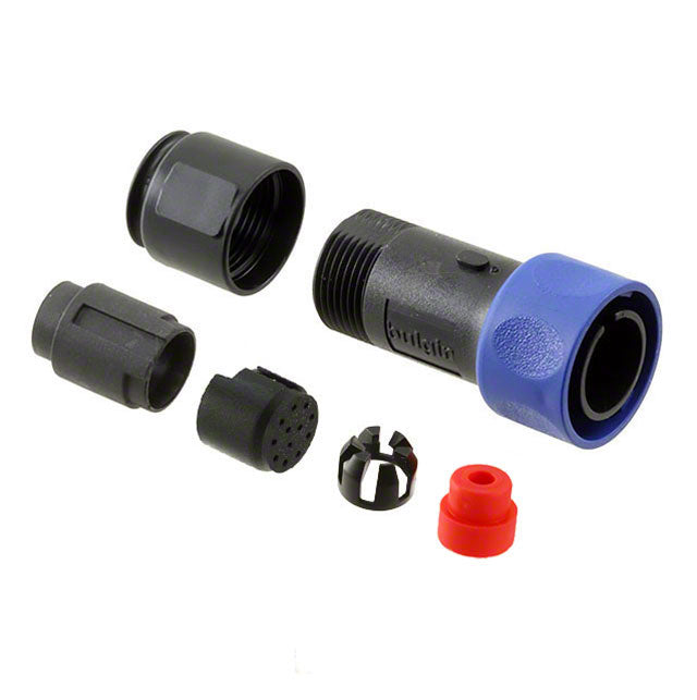 PXP4010/12P/4550 by Bulgin - CONNECTOR PLG HSG MALE 12POS INLINE