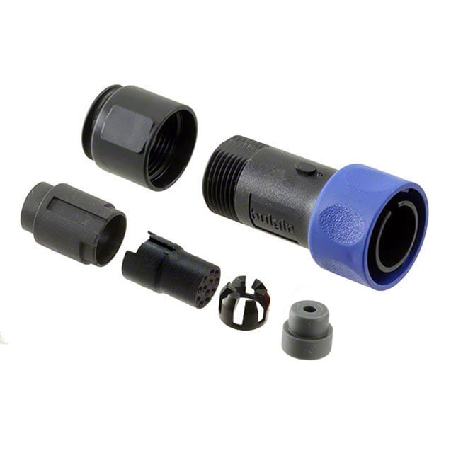 PXP4010/12S/3540 by Bulgin - CONNECTOR PLG HSG FMALE 12POS INLINE