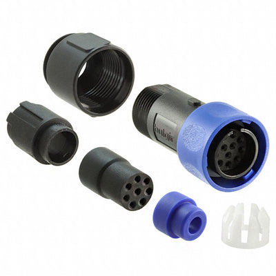 PXP4010/12S/5560 by Bulgin - CONNECTOR PLG HSG FMALE 12POS INLINE