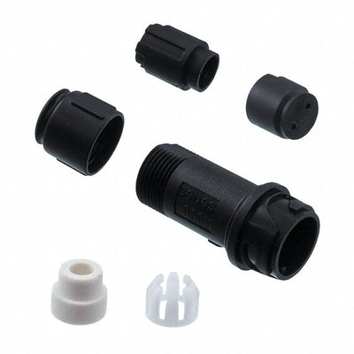 PXP4011/02P/6065 by Bulgin - CONNECTOR RECPT HSG MALE 2POS INLINE