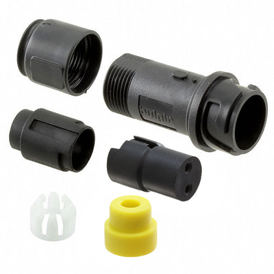 PXP4011/02S/5055 by Bulgin - CONNECTOR RECPT HSG FMALE 2POS INLINE