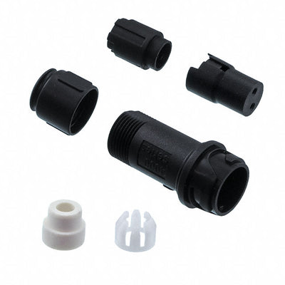 PXP4011/02S/6065 by Bulgin - CONNECTOR RECPT HSG FMALE 2POS INLINE