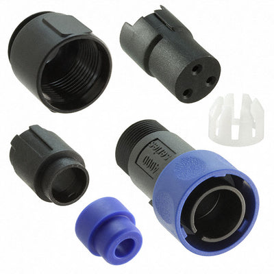 PXP4011/03S/5560 by Bulgin - CONNECTOR RECPT HSG FMALE 3POS INLINE